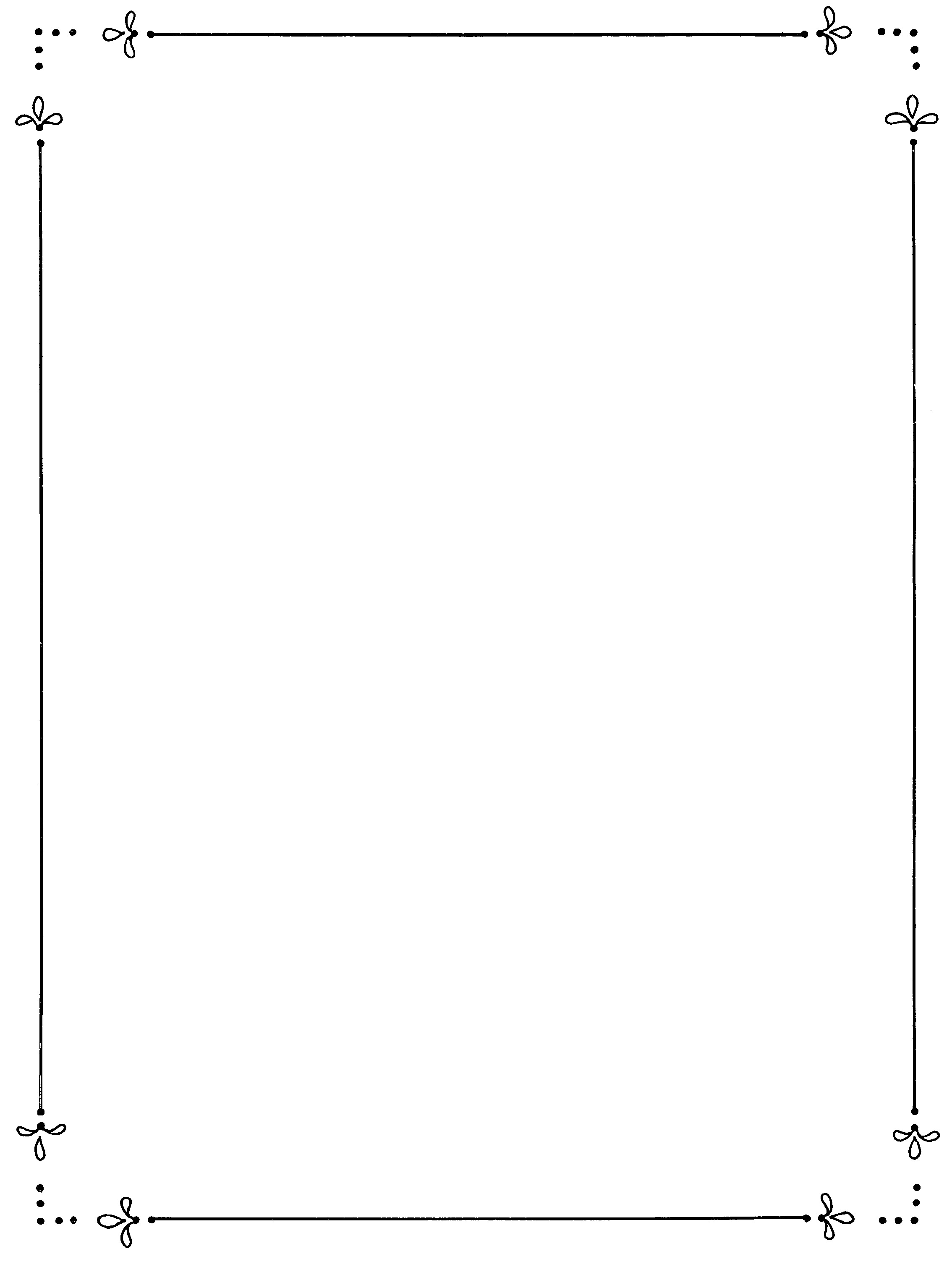 free clip art single line border - photo #48