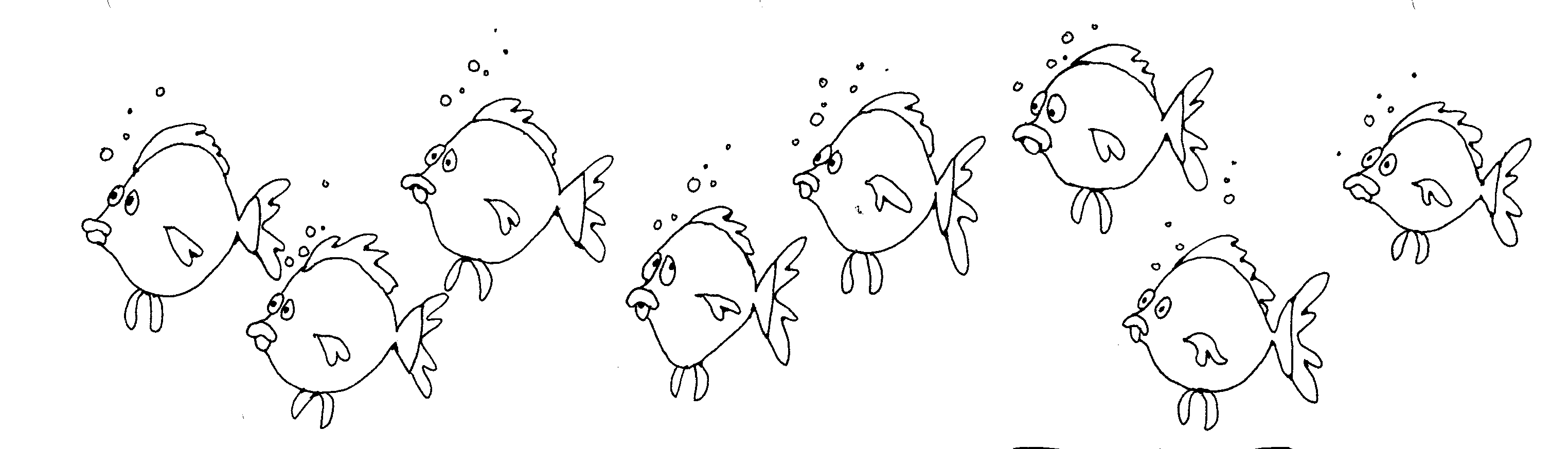 school of fish clipart - photo #33