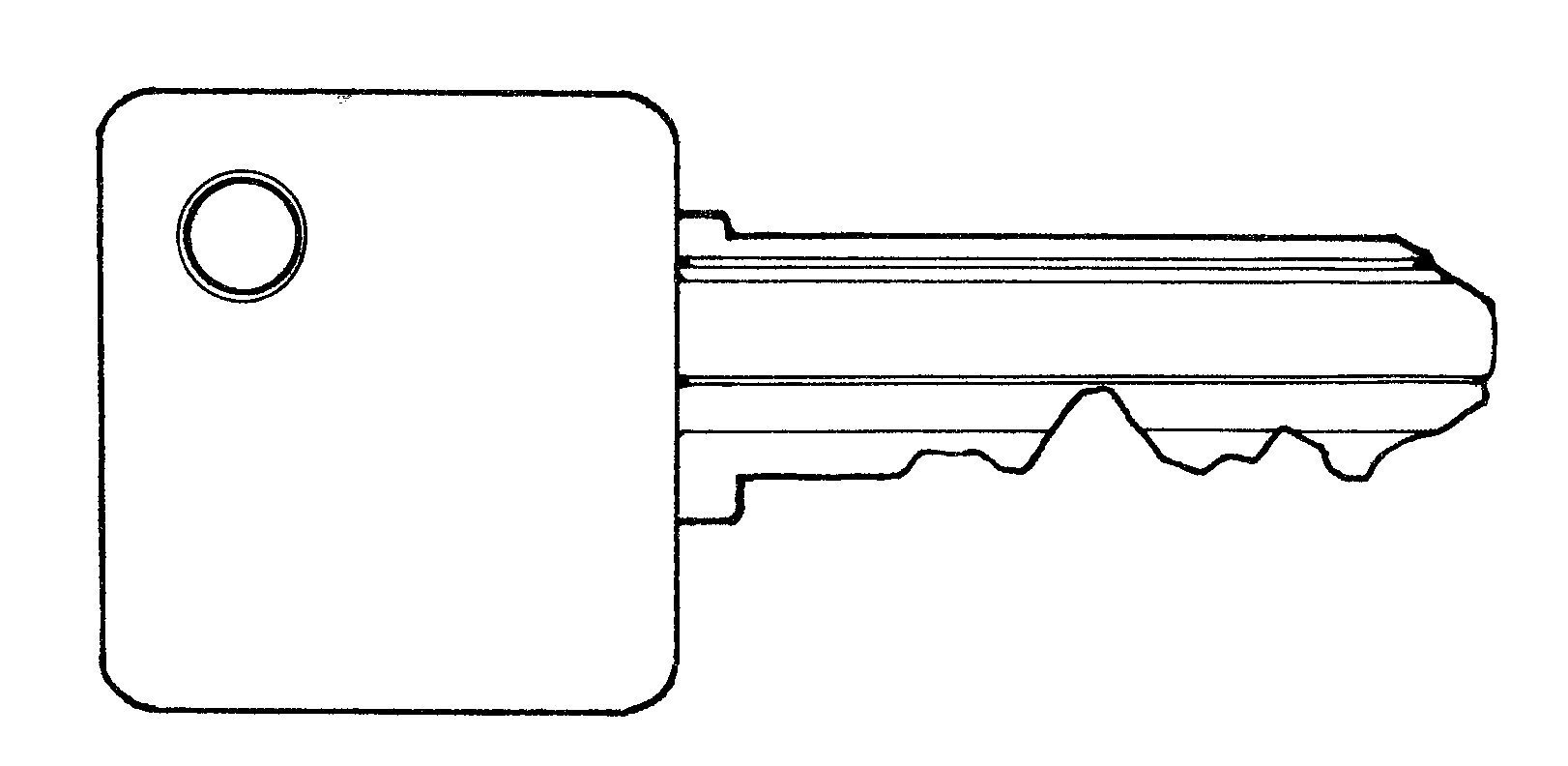 key outline clip art - photo #31