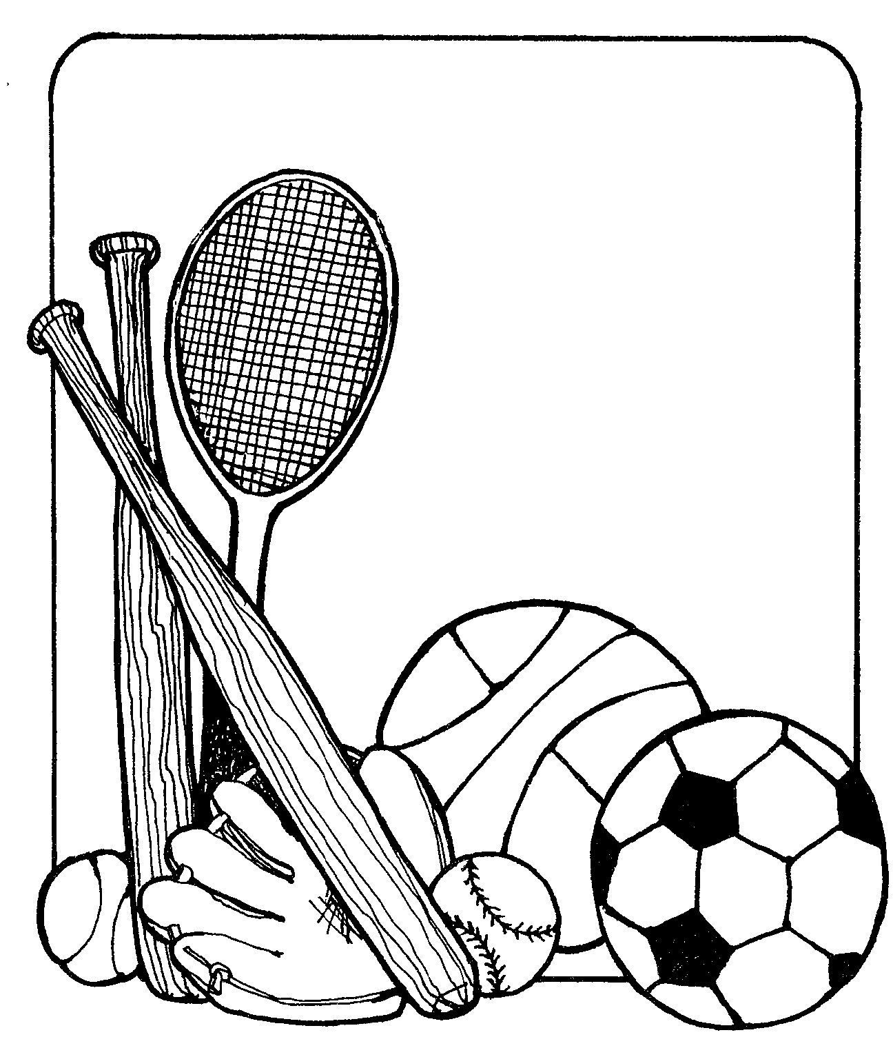 sport equipment clipart - photo #33