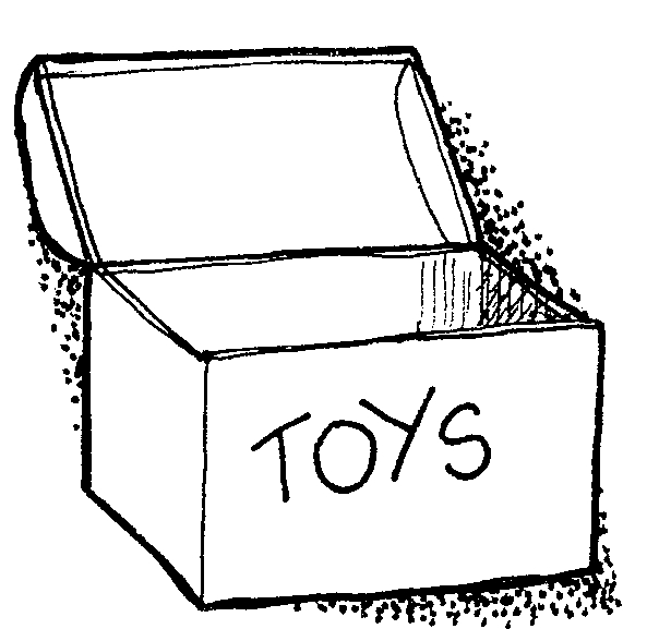 free black and white clip art toys - photo #26