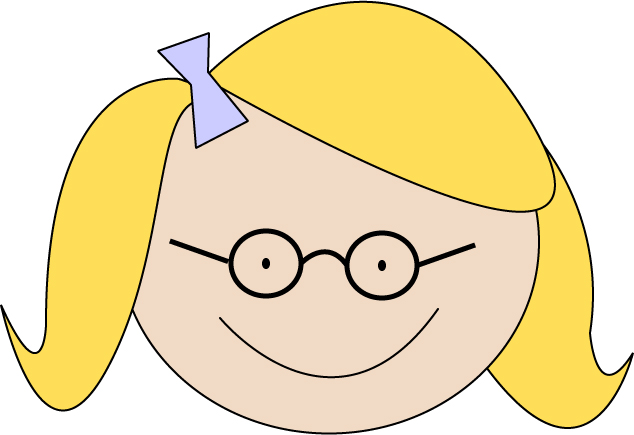 blonde girl clipart - photo #16