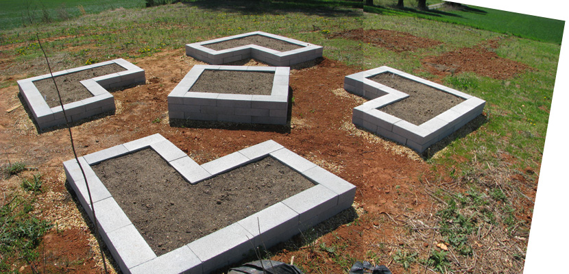 raisedbeds Garden Beginning