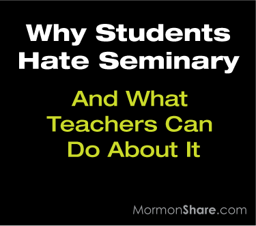 why students hate seminary Why Students Hate Seminary (And What Teachers Can Do About It)