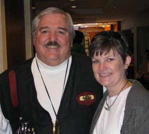 This is me with a James Doohan lookalike at Dragon*con 2011