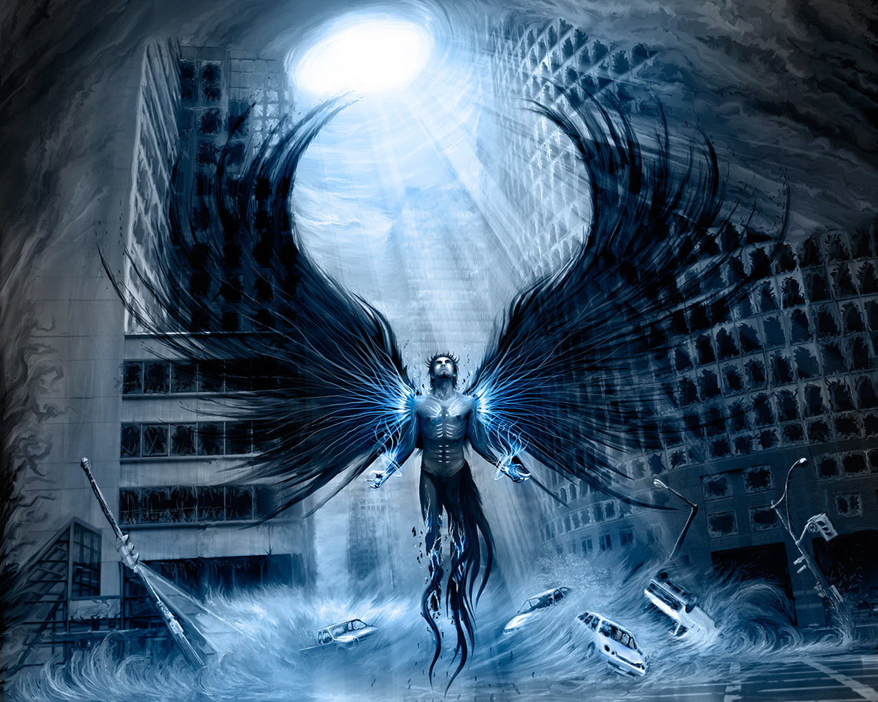 D&C 60-64 Disaster Water Angel in the City