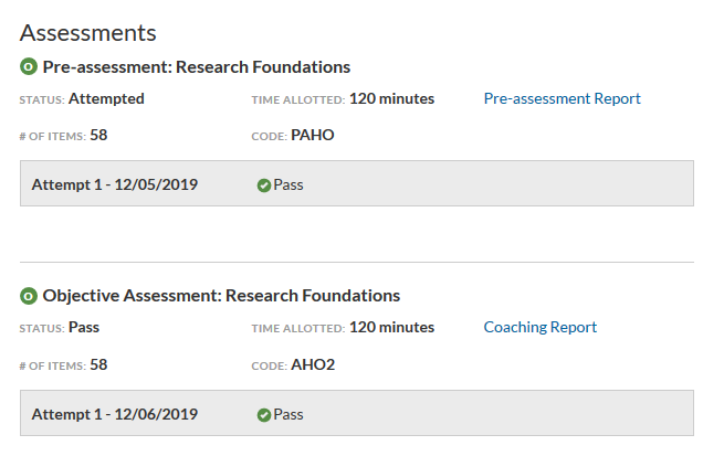 C224PAOA WGU Update - Two Classes Finished