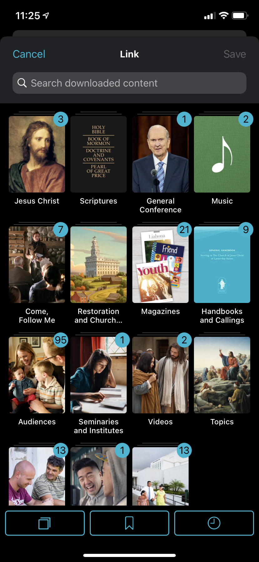 img 4341 How to create a cross-reference link in Gospel Library App and how to use links when teaching