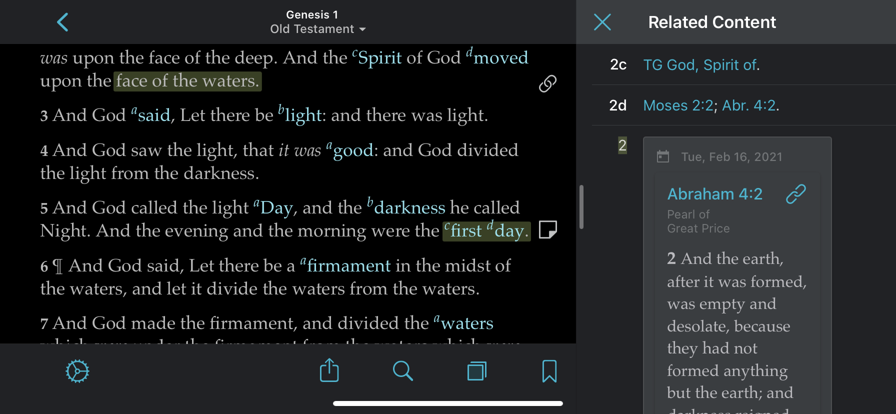img 4349 How to create a cross-reference link in Gospel Library App and how to use links when teaching