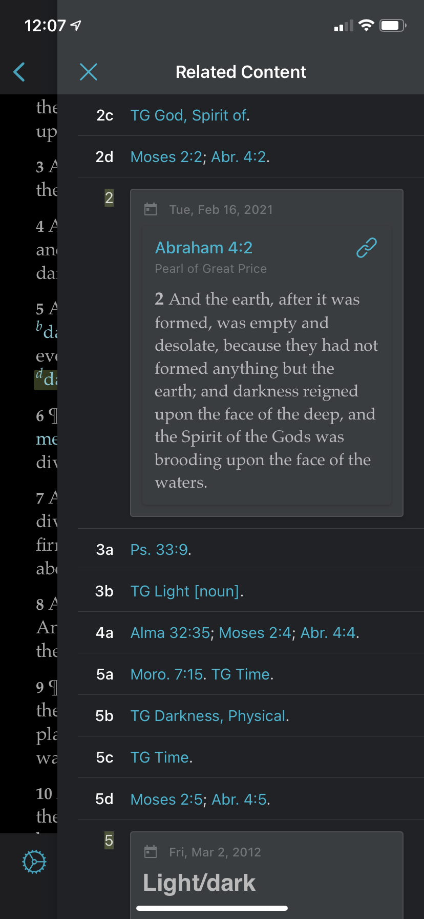 img 4350 How to create a cross-reference link in Gospel Library App and how to use links when teaching